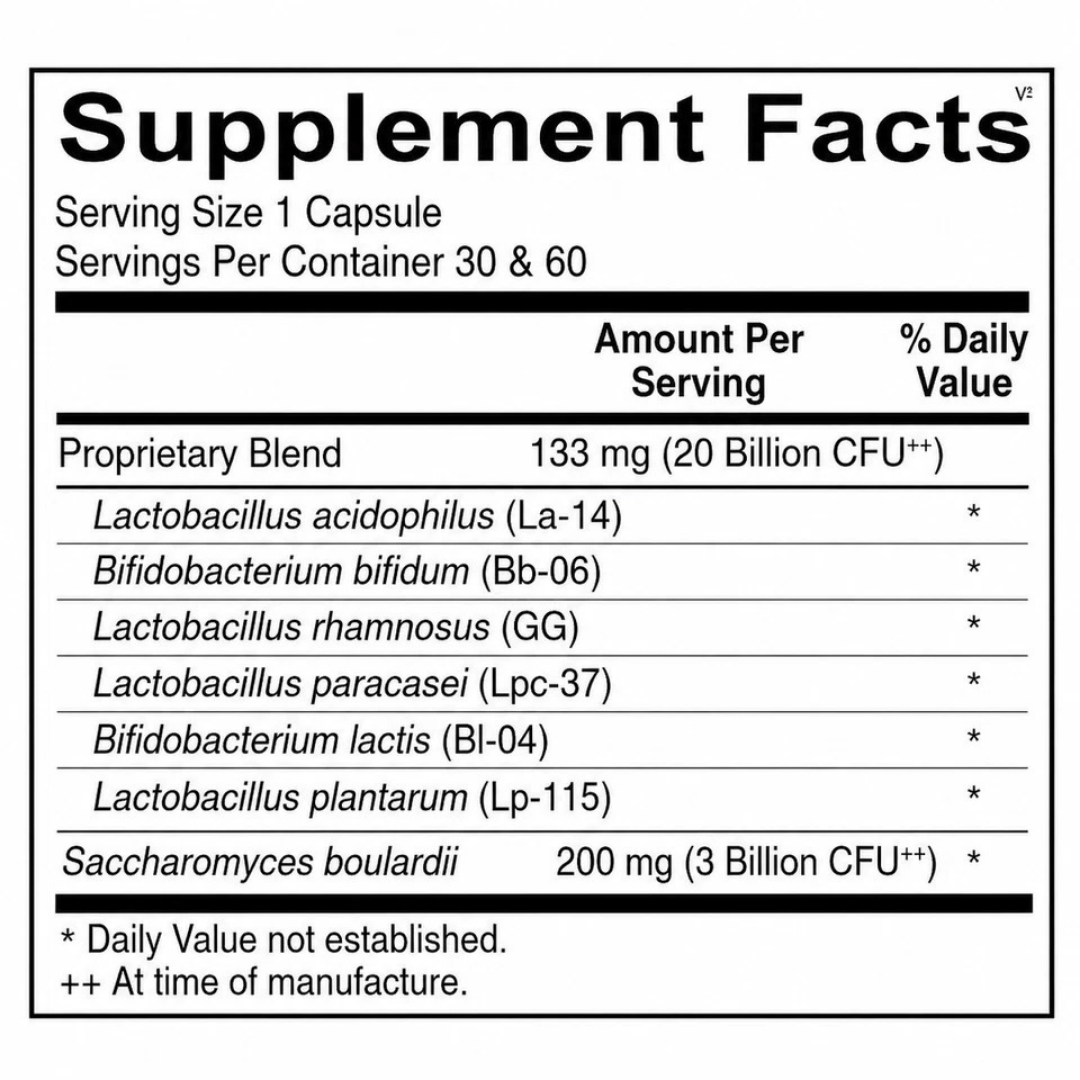 ORTHO BIOTIC 60 Capsules
