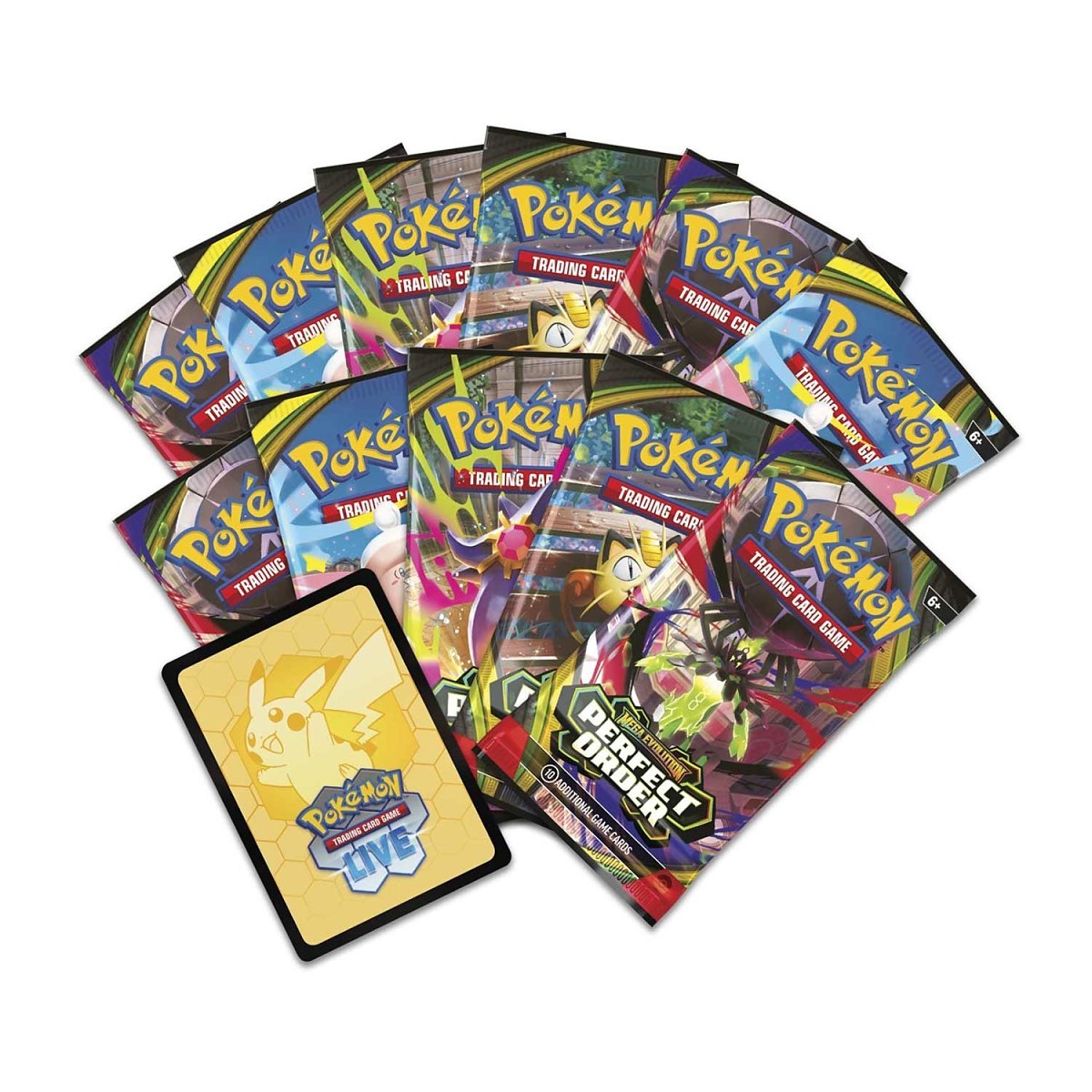 Pokémon TCG Mega Evolution Perfect Order Pokémon Center Elite Trainer Box – 11 Booster Packs & Exclusive Tyrunt Promos