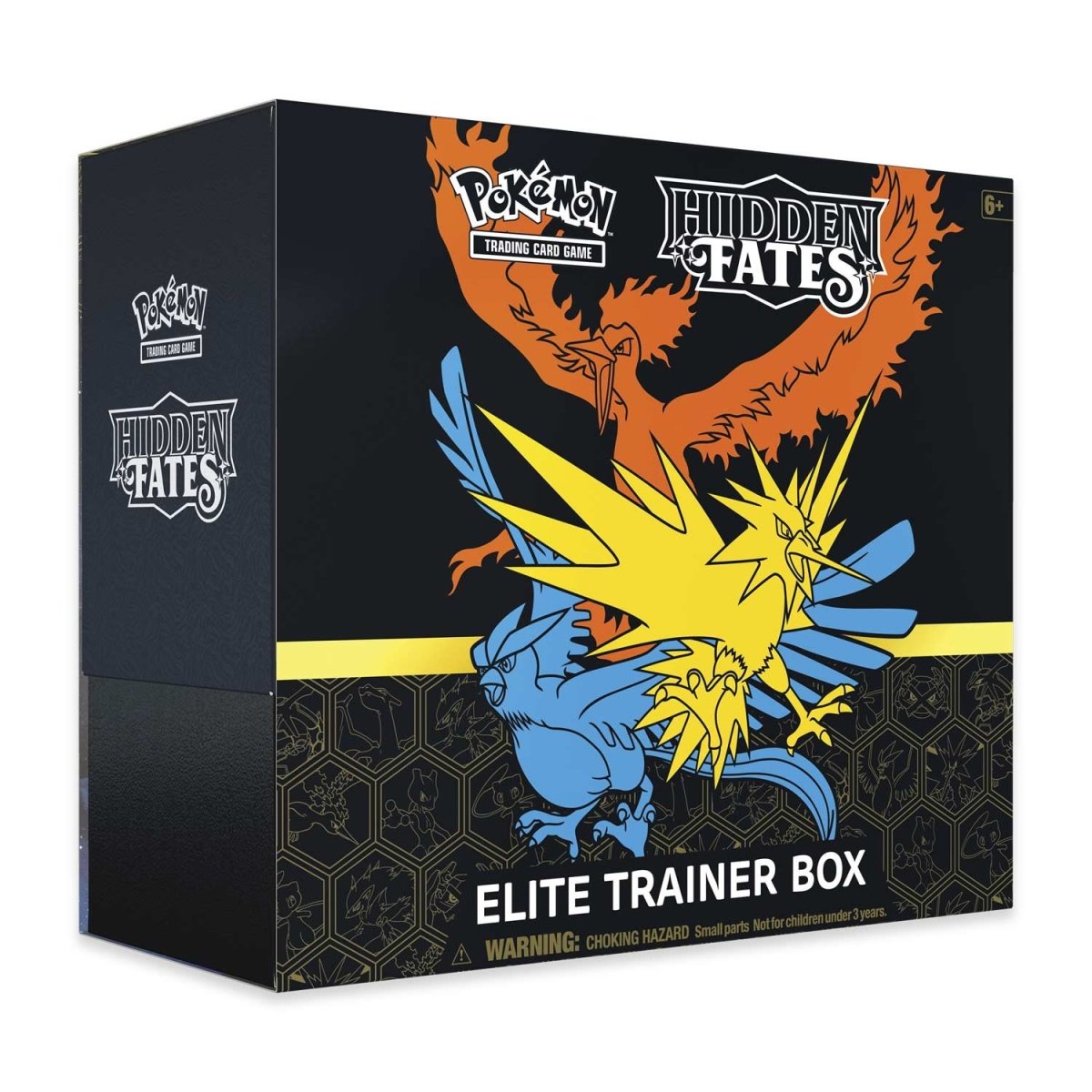 Pokémon TCG Hidden Fates Elite Trainer Box – 10 Booster Packs & Moltres Zapdos Articuno GX Promo