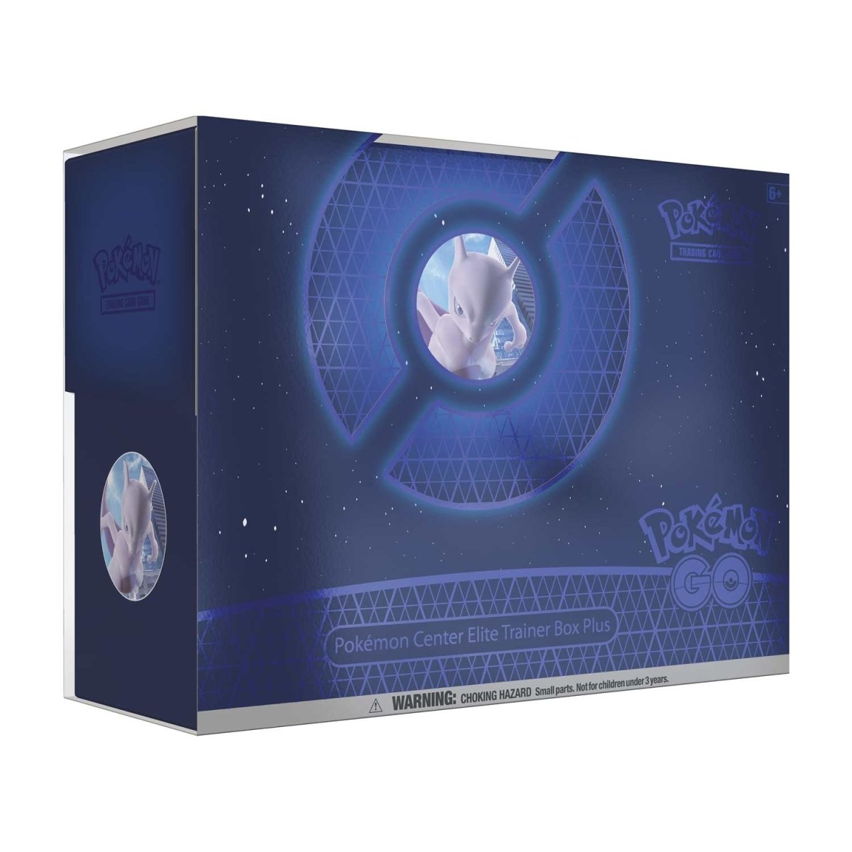 Pokémon TCG Pokémon GO Pokémon Center Elite Trainer Box Plus – 12 Booster Packs, Mewtwo V Promo & Premium Metal Accessories