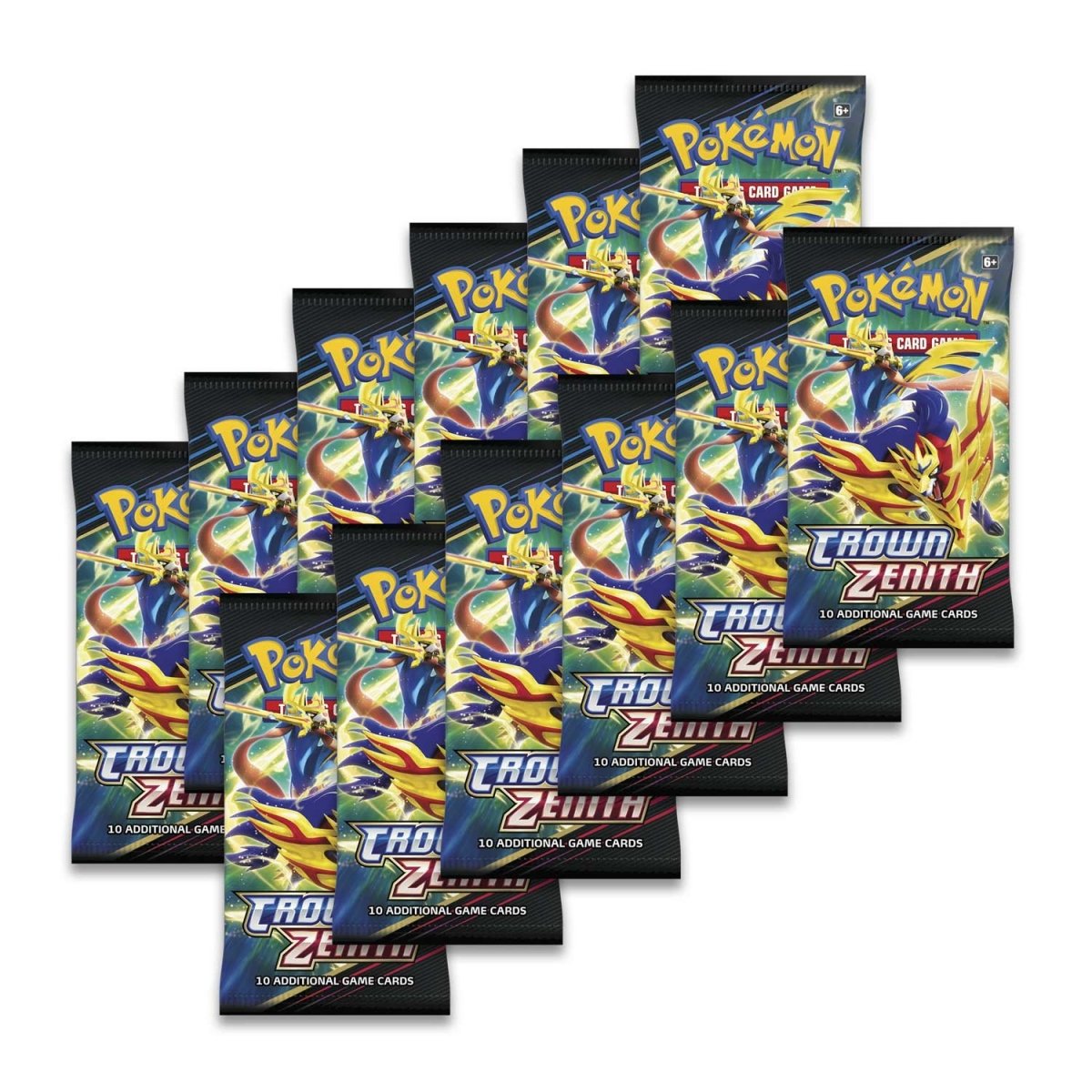 Pokémon TCG Crown Zenith Pokémon Center Elite Trainer Box Plus – 12 Booster Packs, Lucario VSTAR Promo & Premium Accessories